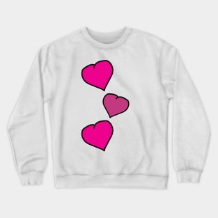 Hearts Crewneck Sweatshirt